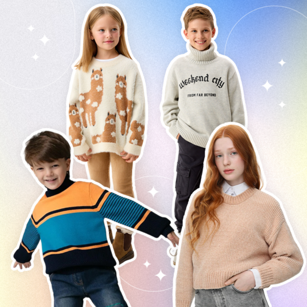 Модные и теплые свитеры для мальчиков и девочек на зиму - Я Покупаю