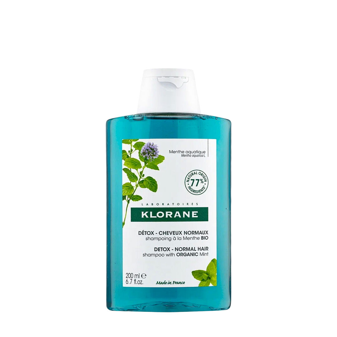 KLORANE Детокс-шампунь с органическим экстрактом водной мяты 200 мл 200 мл