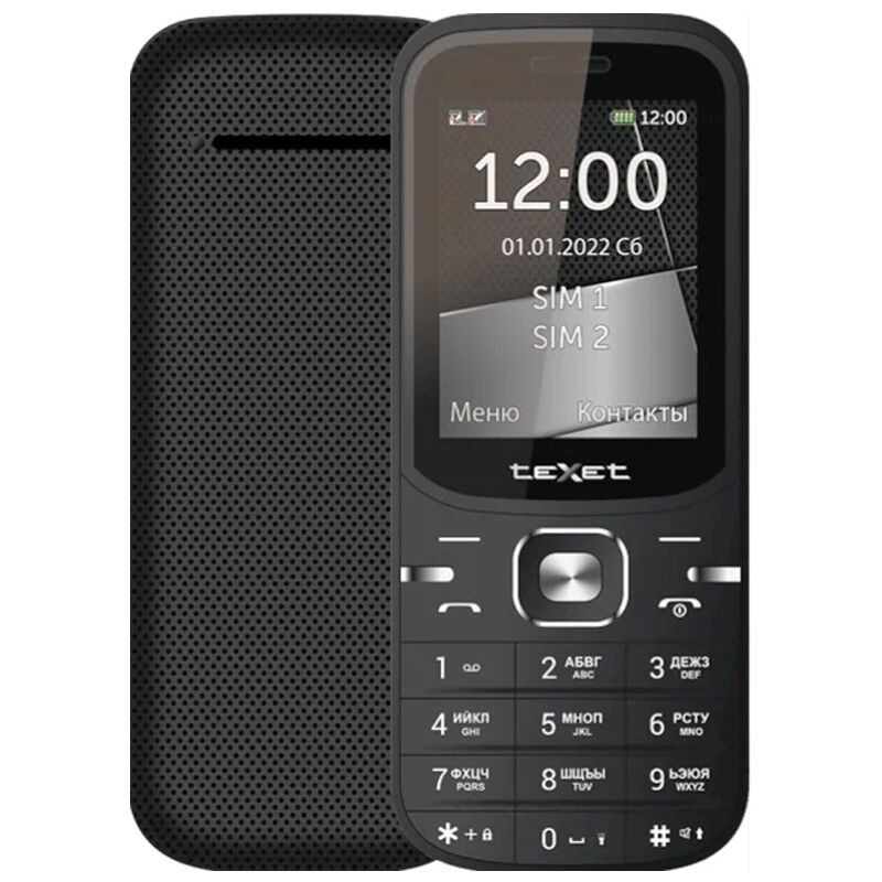 Сотовый телефон teXet TM-219 Black фото 1