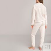 Пижама из искусственного меха под мутон с вышивкой  38/40 (FR) - 44/46 (RUS