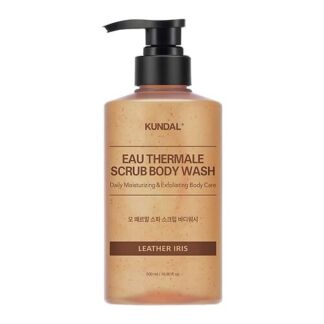 KUNDAL Скраб для тела Ирис Eau Thermale Leather Iris Scrub Body Wash