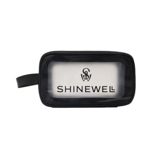 SHINEWELL Косметичка для женщин и мужчин прозрачная, непромокаемая