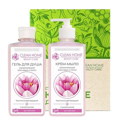 CLEAN HOME Набор BEAUTY CARE Увлажняющий (гель для душа, крем-мыло) MPL266363 фото 1