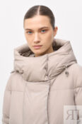 Пуховое пальто с объёмным капюшоном WHY NOT (арт. baon B0223531)