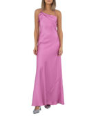 Вечернее платье макси ACTUALEE 003843 розовый 46