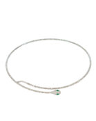 Ожерелье Marina Fossati A20 серебряный+прозрачный UNI