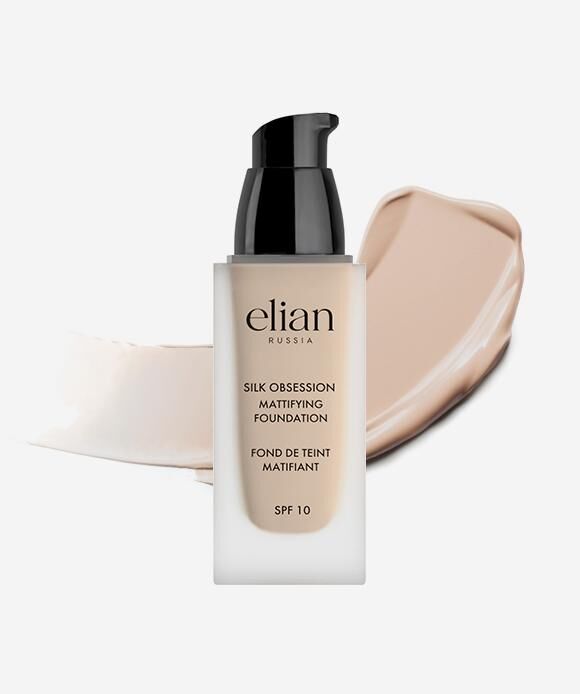 Матирующая основа SILK OBSESSION MATTIFYING FOUNDATION SPF 10 Elian