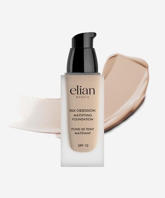 Матирующая основа SILK OBSESSION MATTIFYING FOUNDATION SPF 10 Elian фото 1