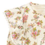 Блузка с длинными рукавами из двойной газовой ткани с принтом  10 лет - 138