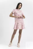 Платье-футляр розовое YouStore