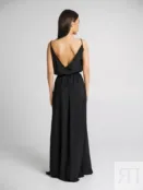 Платье в пол черное YouStore