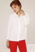 Рубашка с длинными рукавами на пуговицах белая YouStore