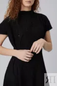Платье с пайетками черное YouStore