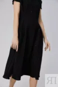 Платье с пайетками черное YouStore