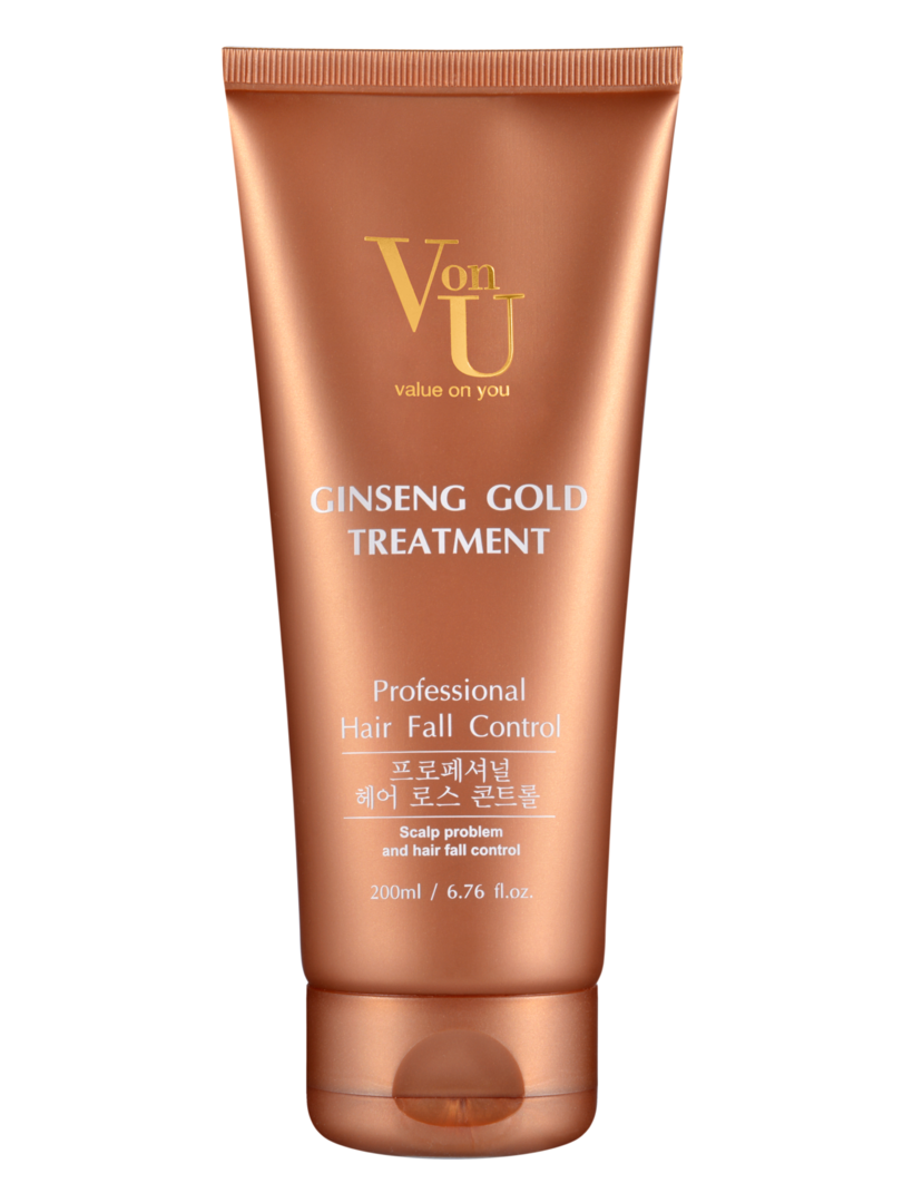 Von-U Уход для волос с экстрактом золотого женьшеня Ginseng Gold Treatment