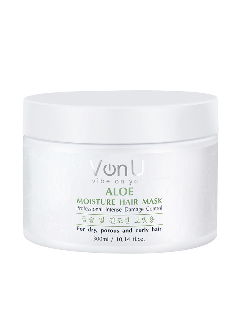 Von-U Маска для волос увлажняющая с алое вера ALOE Moisture Hair Mask 300мл