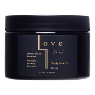 Body Scrub Black tea & Nutmed, Vanilla Скраб для тела и рук черный чай, мус