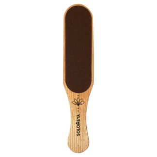 Professional Wooden Wide Foot File Black Широкая профессиональная деревянна