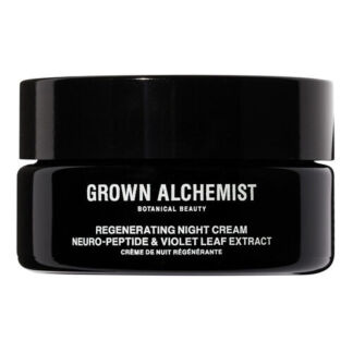 Ночной восстанавливающий крем нейро-пептид и фиалка GROWN ALCHEMIST