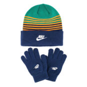 Шапка и перчатки Nike Striped Beanie & Gloves Set 9A2945-U90 фото 1