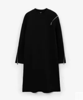 Платье трикотажное черное GLVR (M)