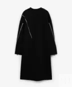 Платье трикотажное черное GLVR (S)