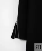 Платье трикотажное черное GLVR (S)