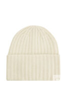 Кашемировая шапка эластичной вязки с широким отворотом RE VERA