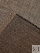 Кашемировый шарф с волокнами шелка в коричневой гамме BERTOLO CASHMERE