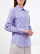 Классическая рубашка из поплина с ювелирной вставкой FABIANA FILIPPI