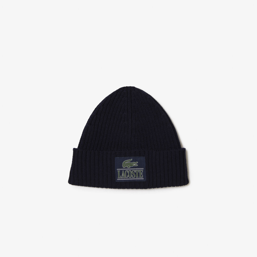Шерстяная шапка Lacoste фото 1
