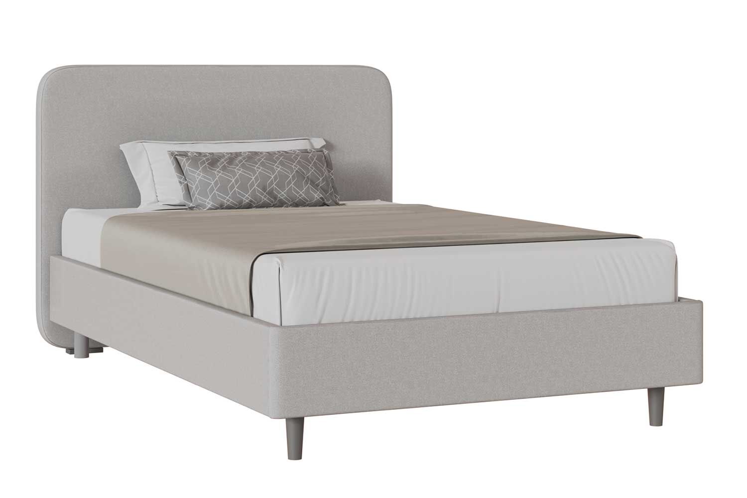 Кровать Дора 120 х 200 см, Оникс серый (Enjoy 19)