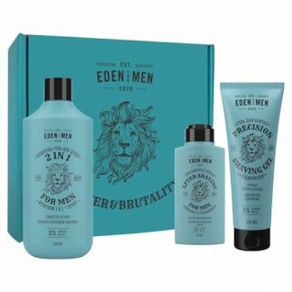 EDEN Подарочный набор Шампунь-гель 2 в 1 For men+ гель для бритья + бальзам