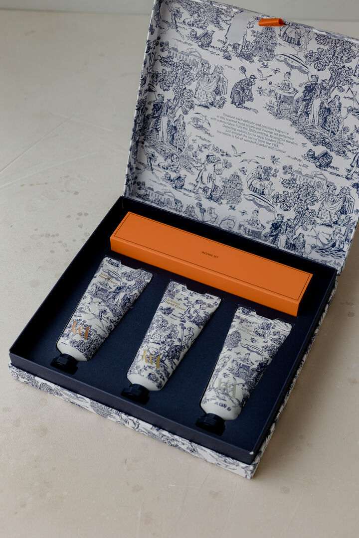 Подарочный набор с ароматизированным кремом для рук (вкл. Ароматическая пал