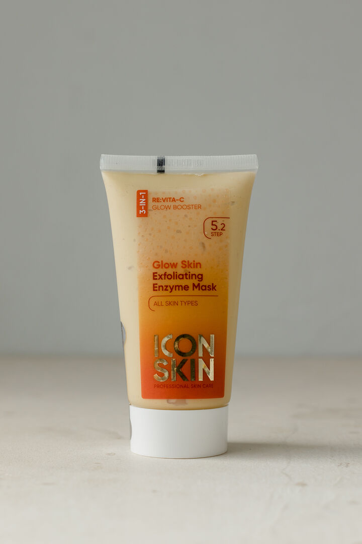 Энзимная очищающая маска-гоммаж ICON SKIN Glow Skin Exfolianting Enzyme Mas