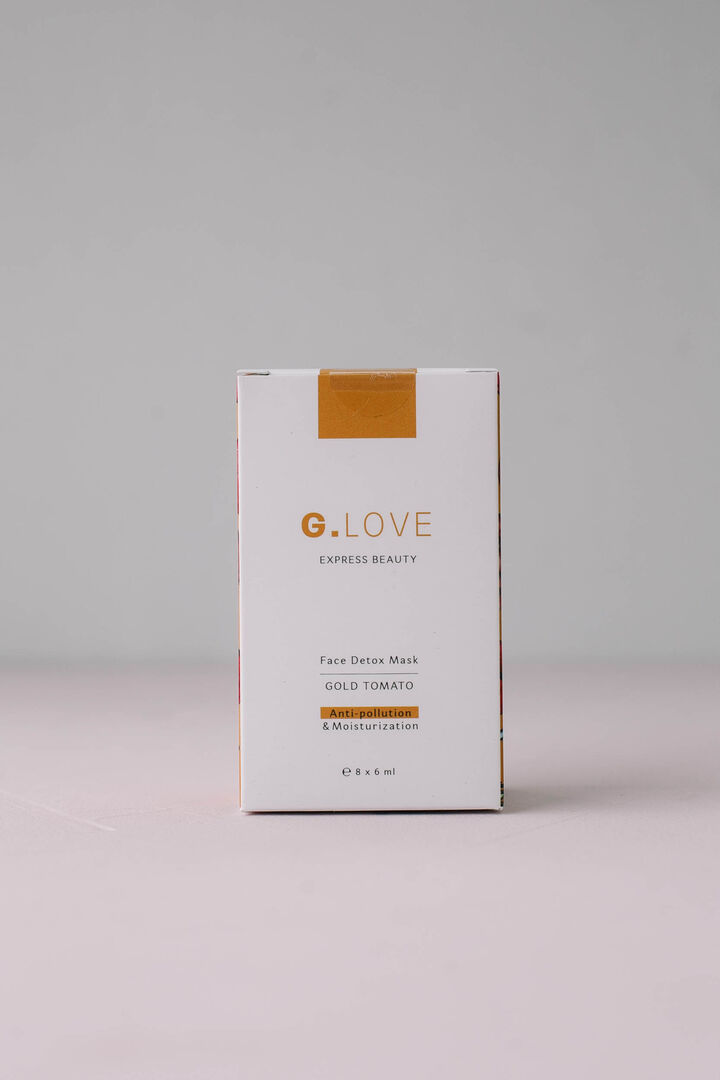 Маска-детокс для лица c золотом G.LOVE Face Detox Mask Gold Tomato 8*6ml G. фото 1