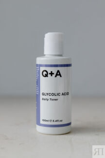 Тоник для лица с гликолевой кислотой Q+A Glycolic Acid Daily Toner 100ml Q+