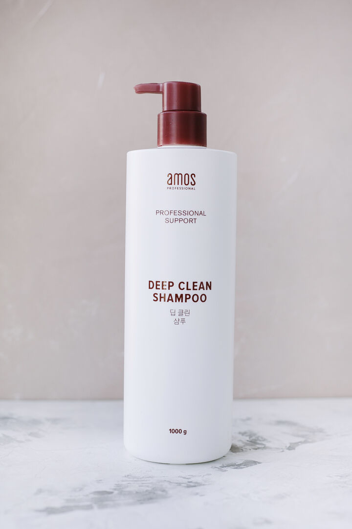 Шампунь глубоко очищающий AMOS Deep Clean Shampoo 1000g AMOS фото 1