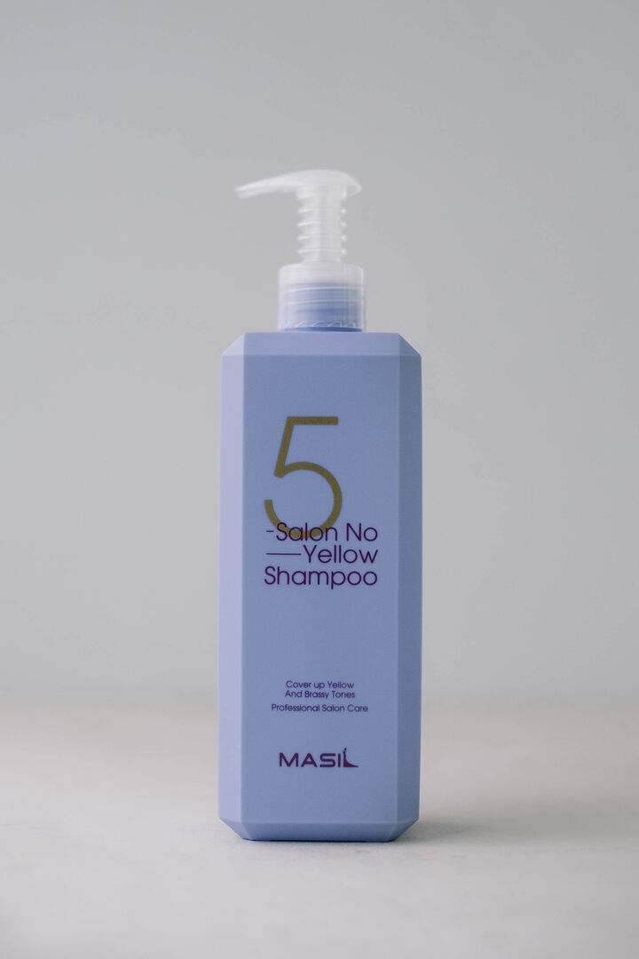 Шампунь против "желтизны"  MASIL 5 Salon No Yellow Shampoo 500ml MASIL