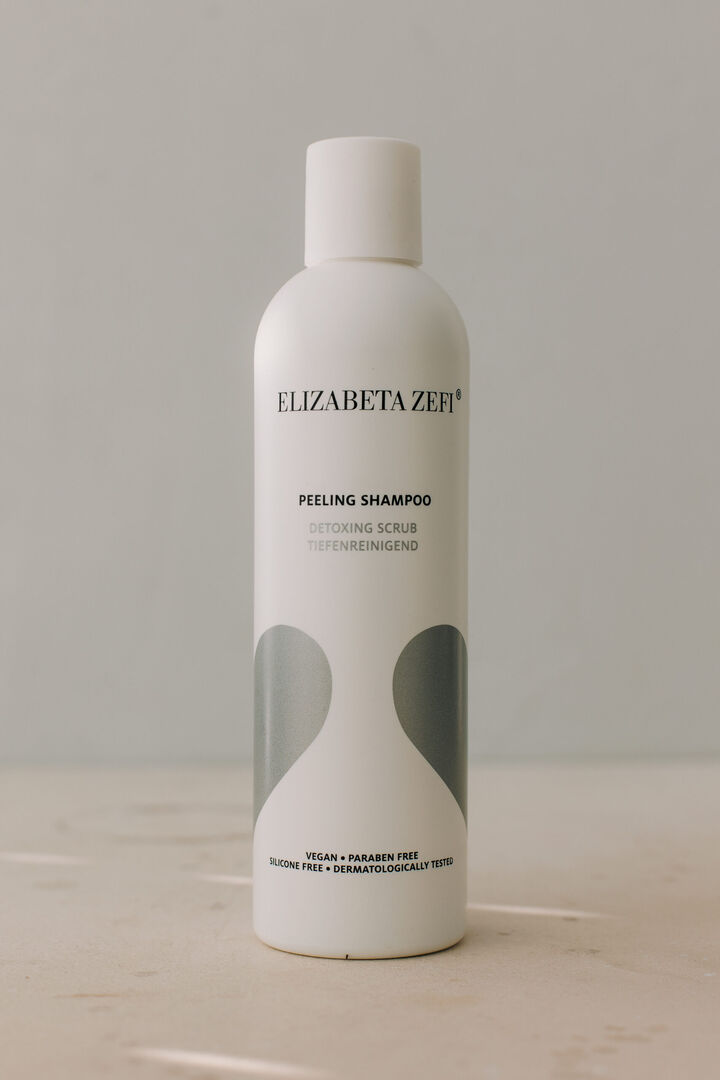Глубоко очищающий детокс-шампунь для волос Elizabeta Zefi Peeling Shampoo 2