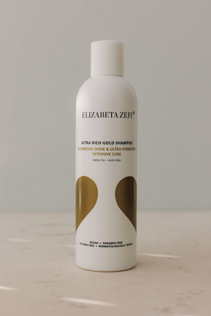 Питательный шампунь для волос Elizabeta Zefi Ultra Rich Gold Shampoo 250ml