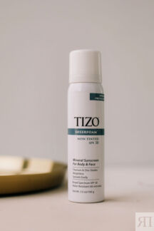 Пенка солнцезащитная для лица и тела без оттенка TiZO SheerFoam Sunscreen S