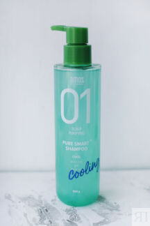 Освежающий шампунь с ментолом AMOS Scalp Purifying Pure Smart Shampoo Cool