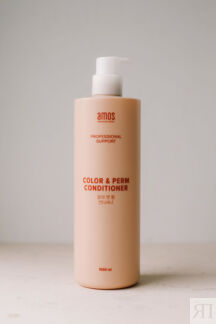 Восстанавливающий кондиционер для волос AMOS Color & Perm Conditioner 1000m