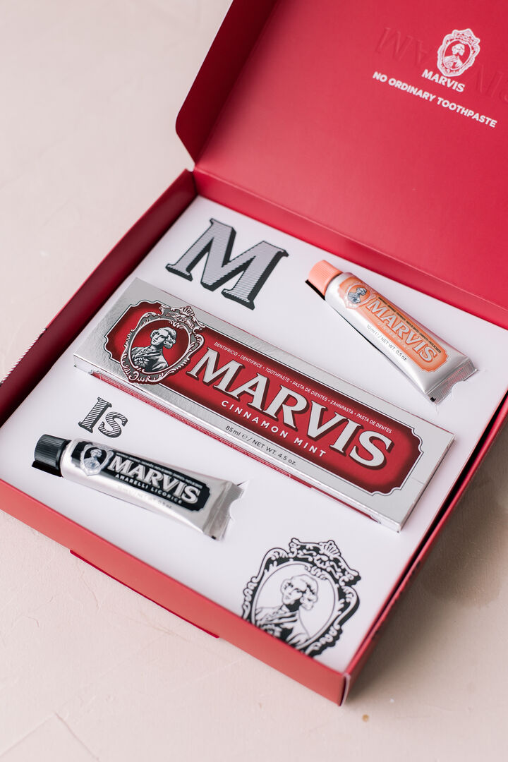 Набор из 3-х зубных паст MARVIS The Spicys Gift Set 85 ml+10 ml+10 ml MARVI