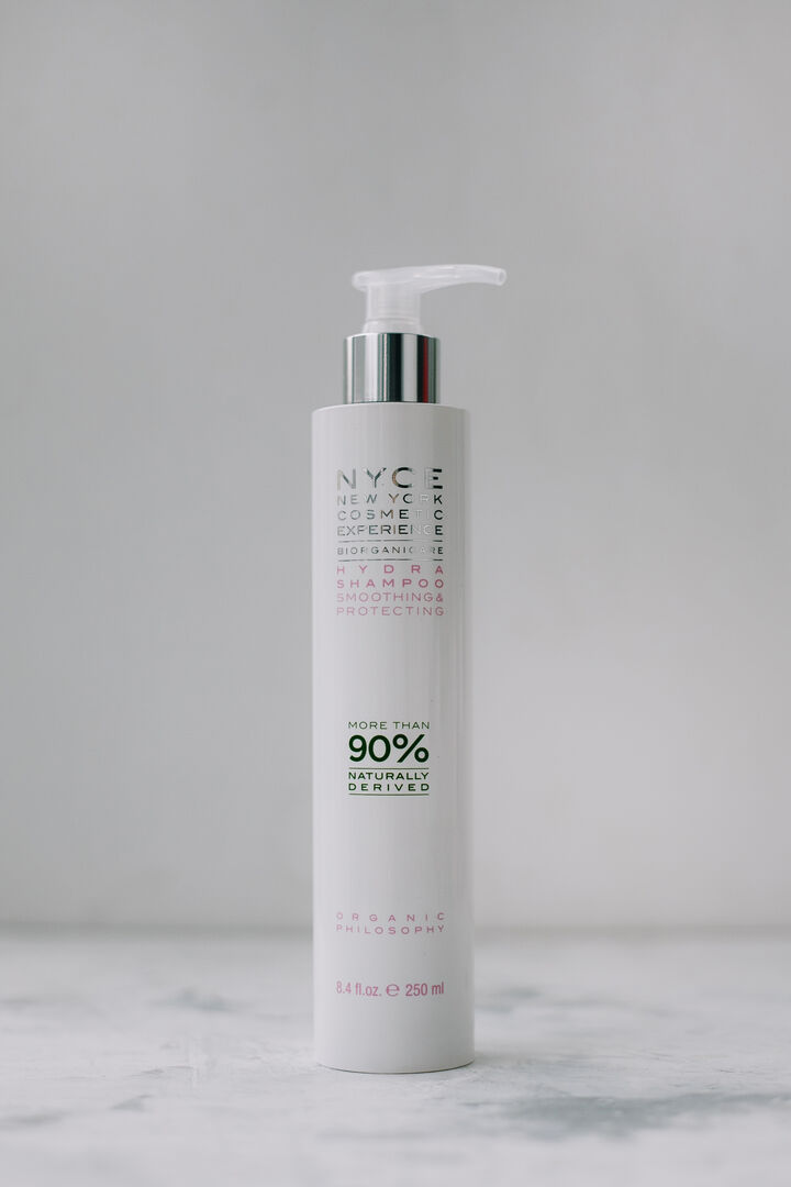 Деликатный увлажняющий шампунь NYCE Biorganicare Hydra Shampoo Smoothing +