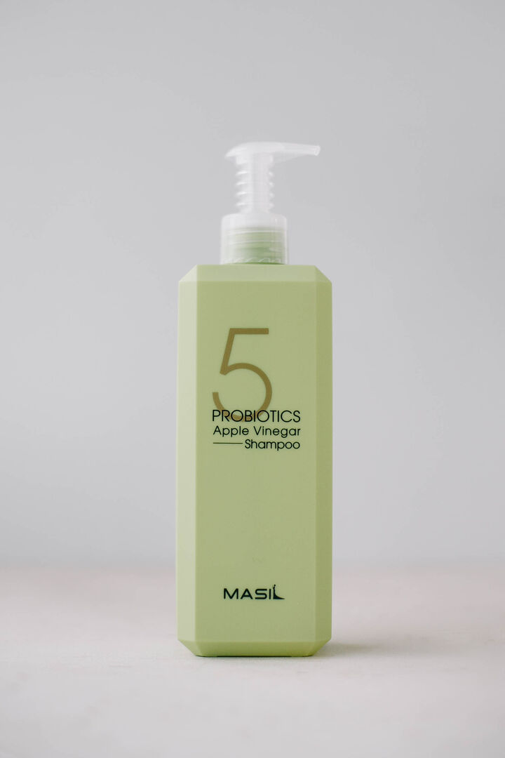 Шампунь с яблочным уксусом для здоровья кожи головы и блеска волос MASIL 5