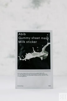 Тканевая маска с молочными протеинами Abib Gummy Sheet Mask Milk Sticker 30