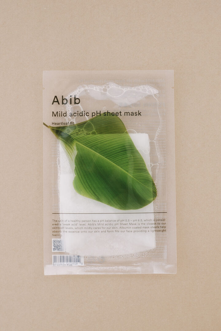 Успокаивающая тканевая маска с освежающим эффектом Abib Mild Acidic pH Shee
