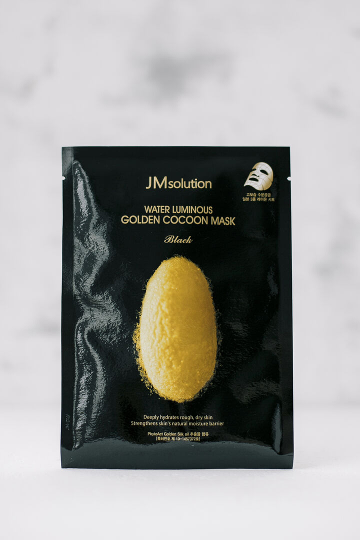 JM Solution Water Luminous Golden Cocoon Mask Black 45g JM SOLUTION
